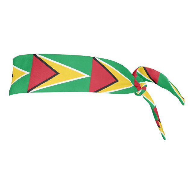 Guyana Flag Tie Headband (Rotate 90)