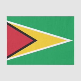 Guyana Flag Tissue Paper