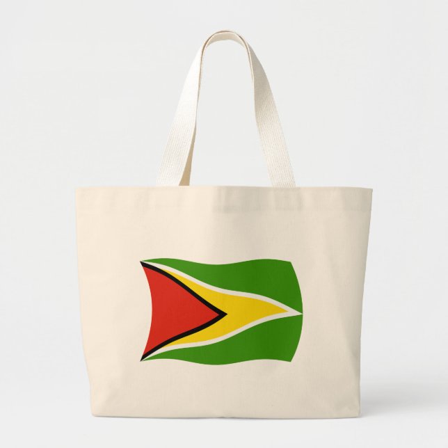 Guyana Flag Tote Bag (Front)