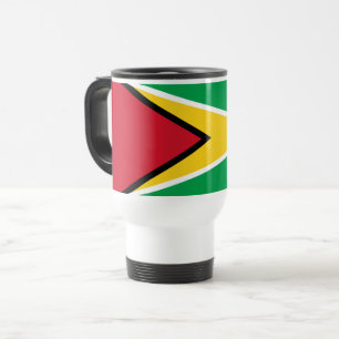 Guyana Flag Travel Mug