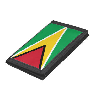 Guyana Flag Tri-fold Wallet