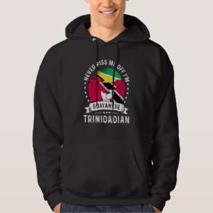 Guyana Flag Trinidad&Tobago Grown Humor Pride Hoodie