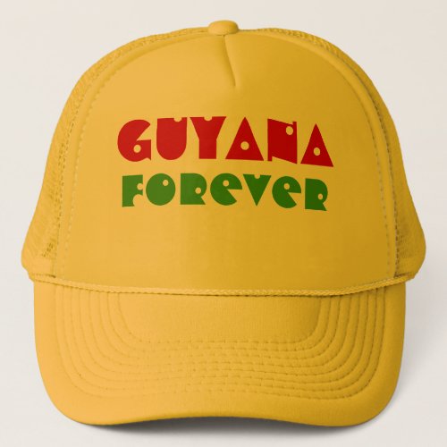 Guyana forever trucker hat