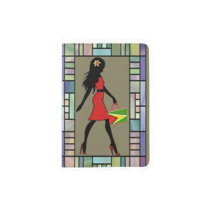Guyana Girl Custom Passport Holder