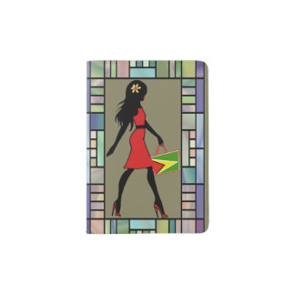 Guyana Girl Custom Passport Holder