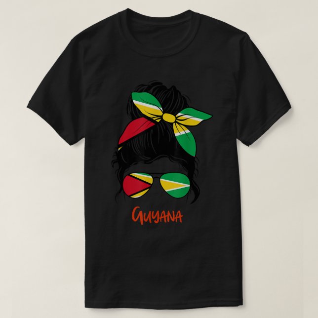 Guyana Girl Guyanese girl T-Shirt (Design Front)