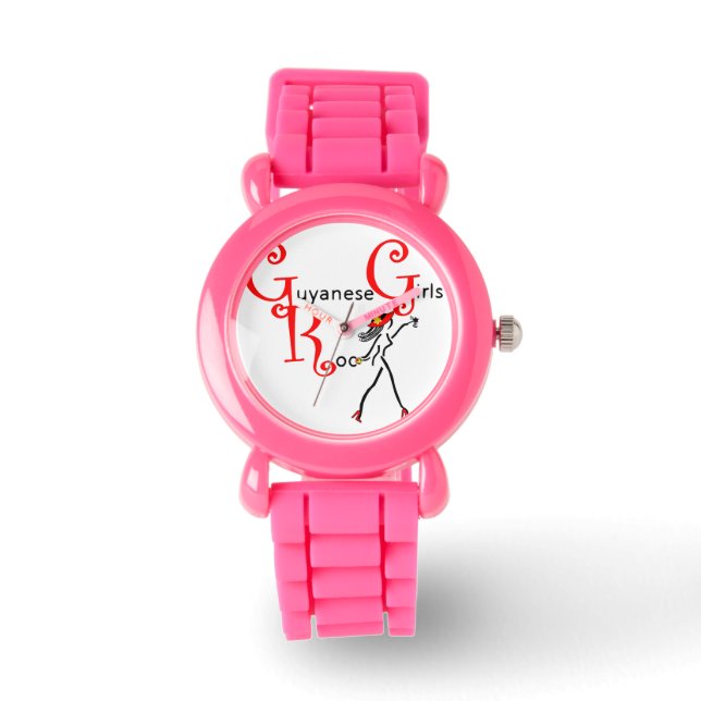 Guyana Girl Kids Watch (Front)