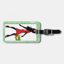 Guyana Girl Luggage Tag