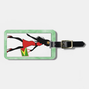 Guyana Girl Luggage Tag
