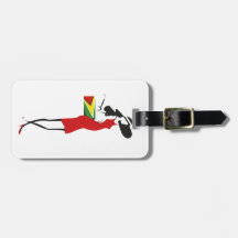 Guyana Girl Luggage Tag