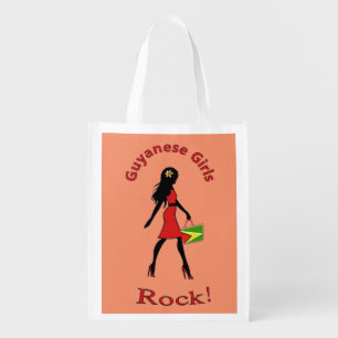 Guyana Girl Reusable Bag