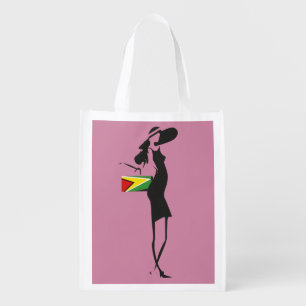 Guyana Girl Reusable Bag