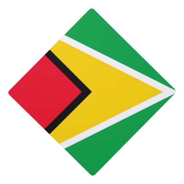 Guyana Graduation Cap Topper (Front)