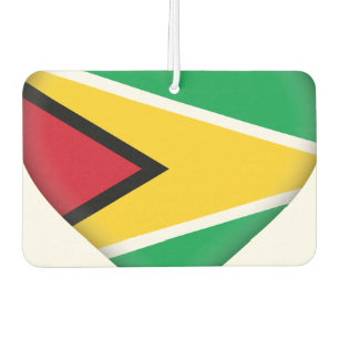 Guyana (Guyanese) Flag Air Freshener