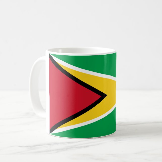 Guyana (Guyanese)  Flag Coffee Mug (Front Left)