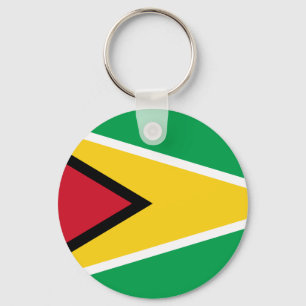Guyana (Guyanese) Flag Keychain