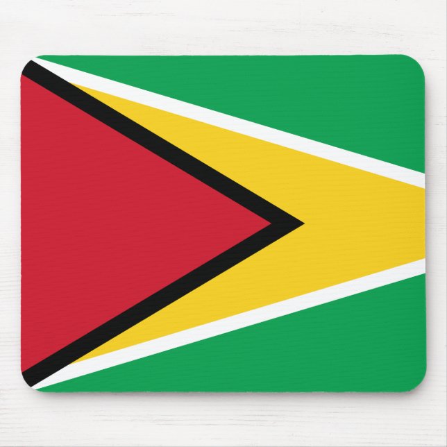 Guyana (Guyanese) Flag Mouse Pad (Front)