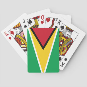 Guyana (Guyanese) Flag Poker Cards