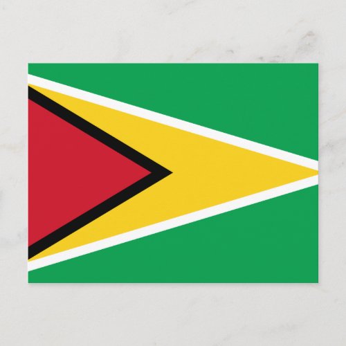 Guyana Guyanese Flag Postcard