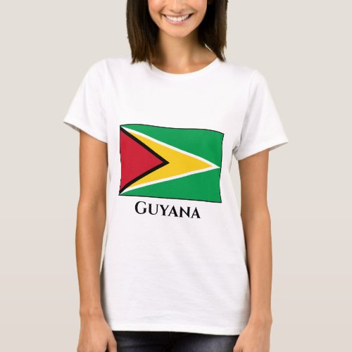 Guyana Guyanese Flag T_Shirt