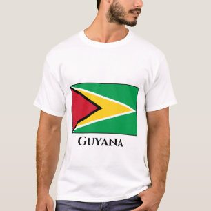 Guyana (Guyanese) Flag T-Shirt