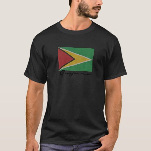 guyana heritage month Guyana flag guyanese men wom T_Shirt