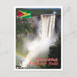 Guyana - Kaieteur Falls - Postcard