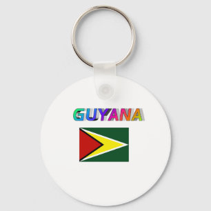Guyana Keychain