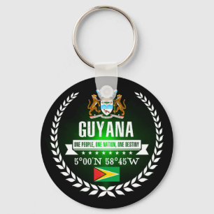 Guyana Keychain