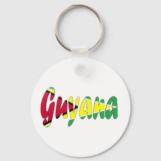 Guyana Keychain