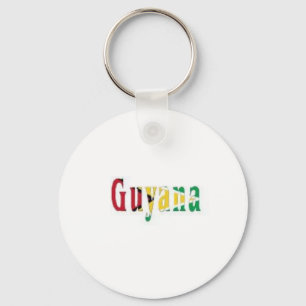 Guyana Keychain
