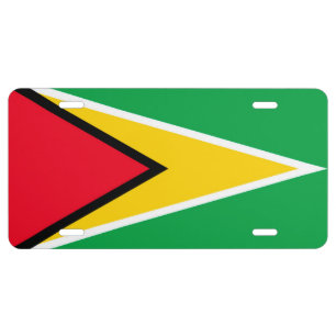 Guyana License Plate