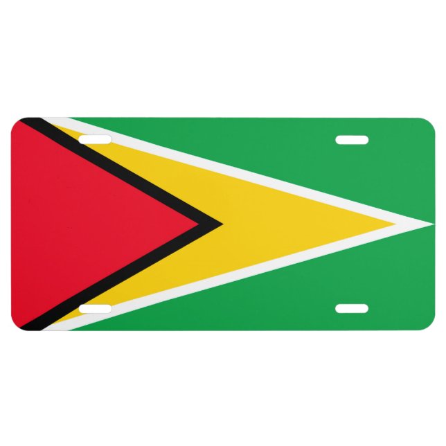 Guyana License Plate (Front)