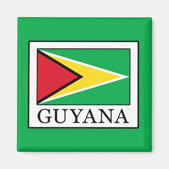 Guyana Magnet (Front)