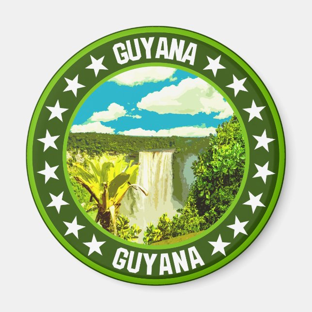 Guyana                                             magnet (Front)