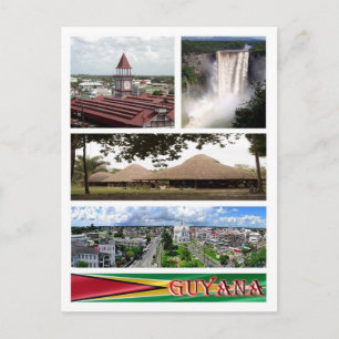 Guyana - Mosaic - Postcard