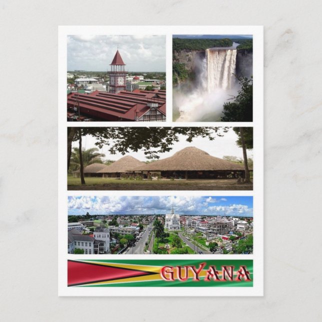 Guyana -  Mosaic - Postcard (Front)