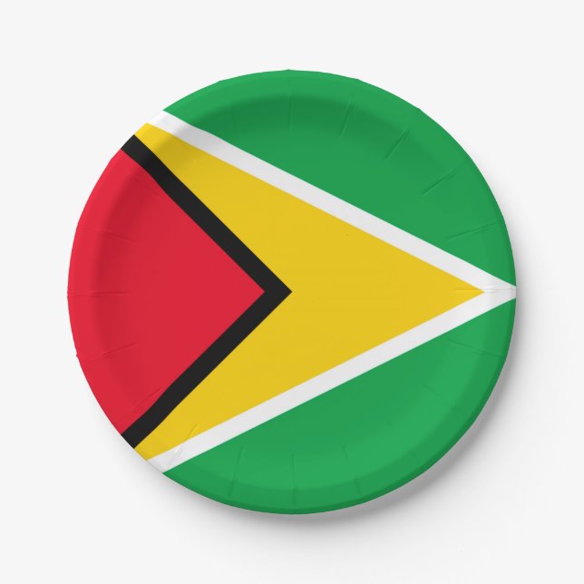 Guyana Paper Plates (Front)