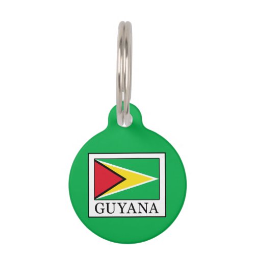 Guyana Pet Name Tag