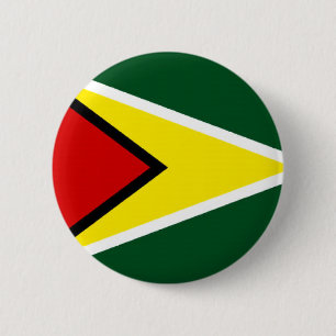 Guyana Pinback Button