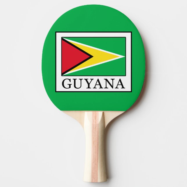 Guyana Ping-Pong Paddle (Front)