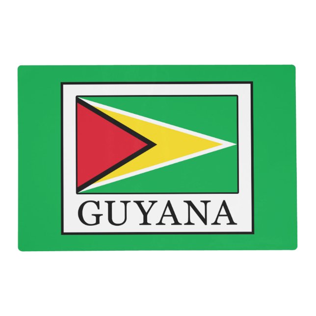 Guyana Placemat (Front)