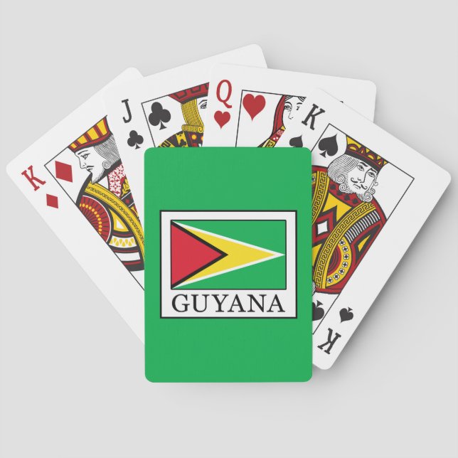 Guyana Poker Cards (Back)