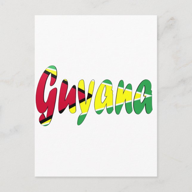 Guyana Postcard (Front)