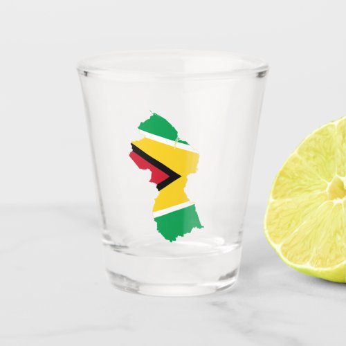 Guyana Shot Glass
