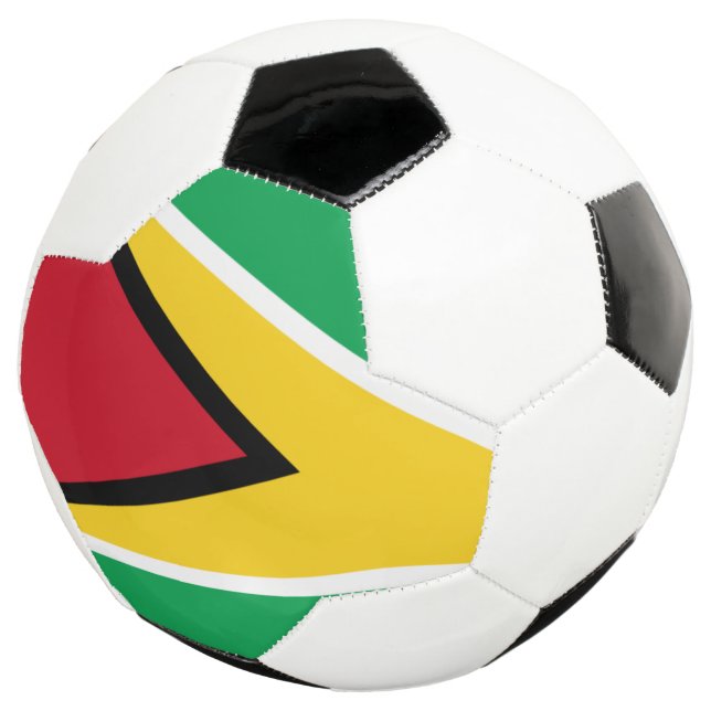 guyana soccer ball (Three Quarter)