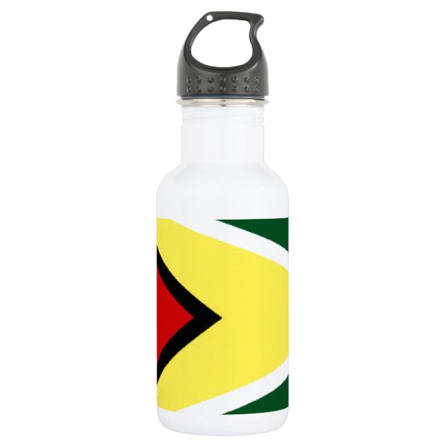 Guyana Stainless Steel Water Bottle (Front)