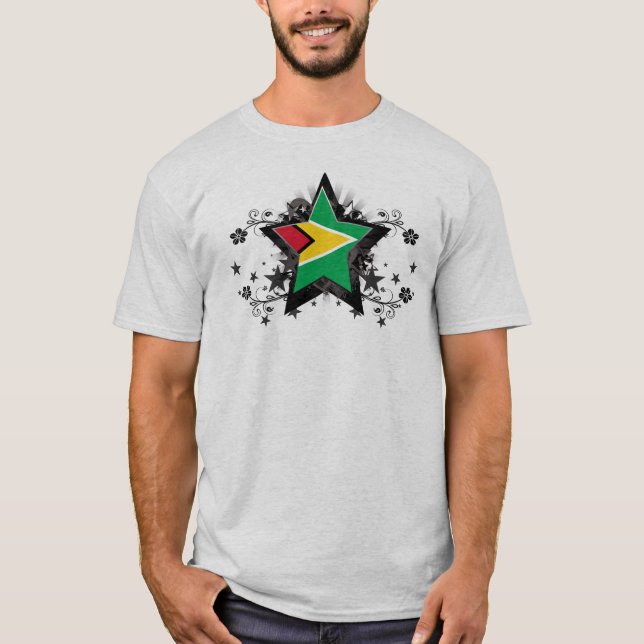 Guyana Star T-Shirt (Front)