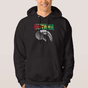 Guyana Table Tennis Lovers Guyanese Ping Pong Team Hoodie