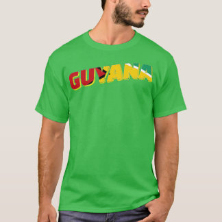 Guyana Vintage style retro souvenir 2 T-Shirt